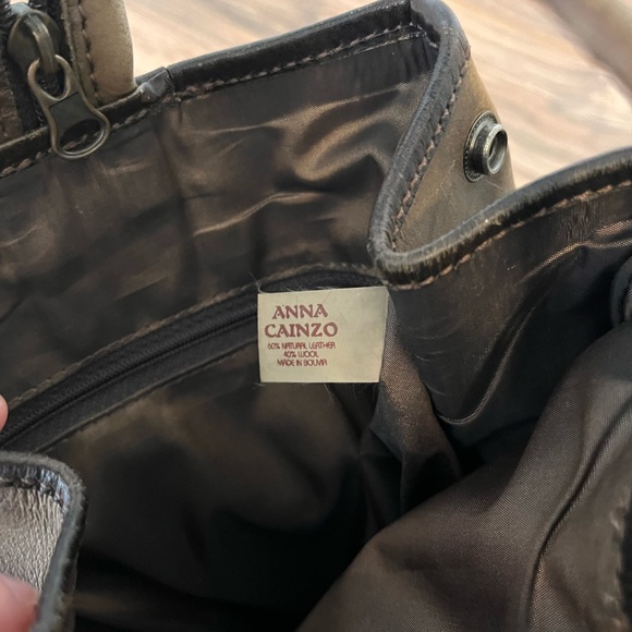 Vintage Anna Cainzo Backpack / Tote - Picture 12 of 12